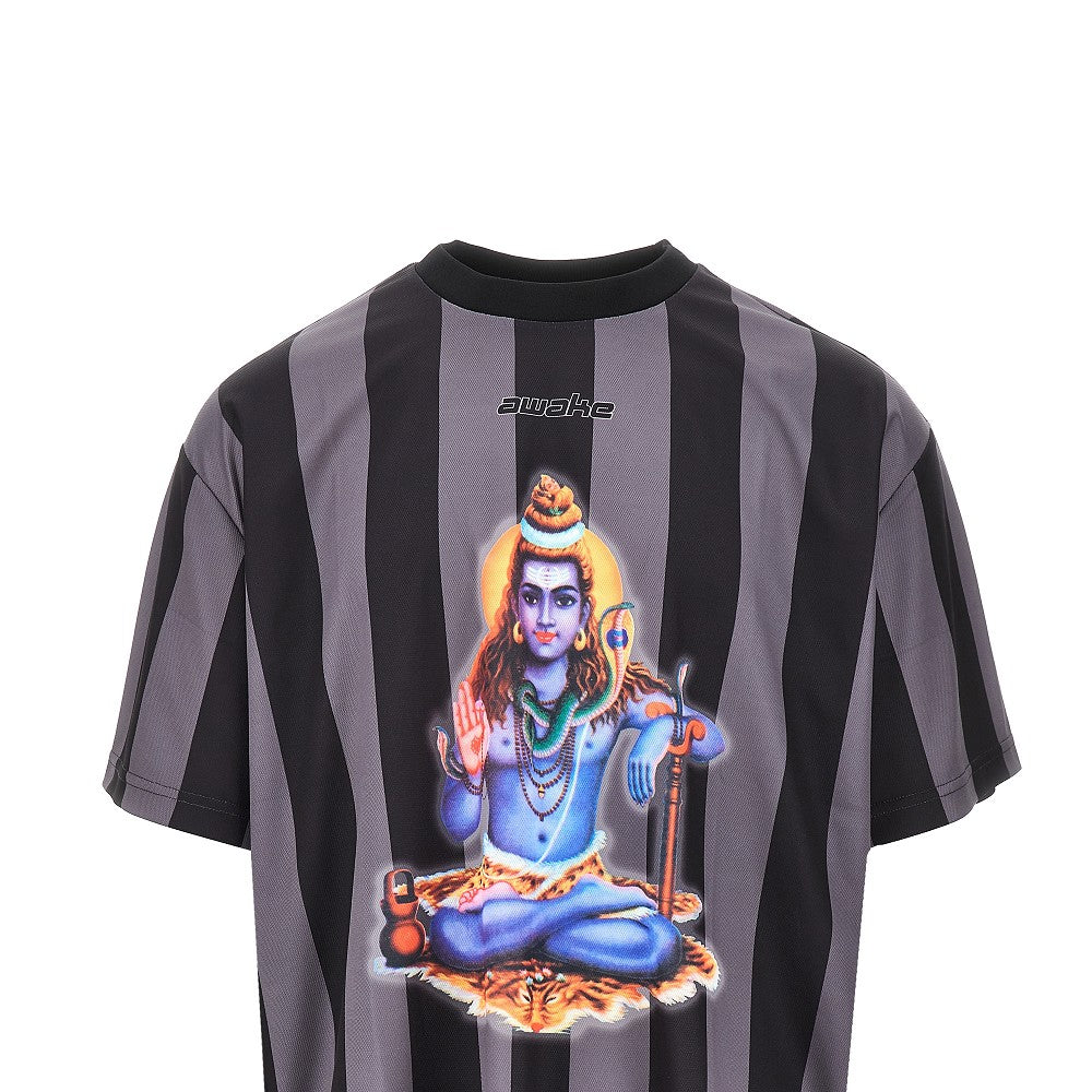 T-shirt in soccer jersey