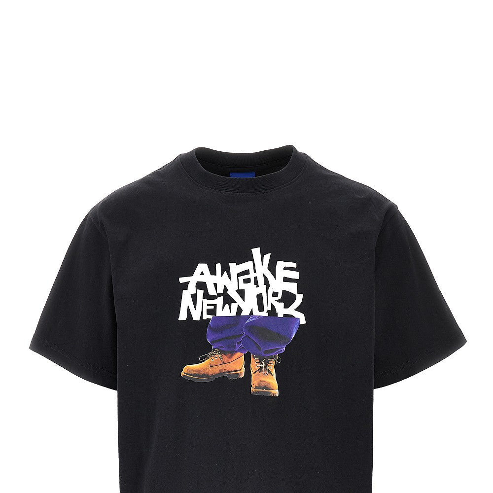 T-shirt con stampa 'Stomper'