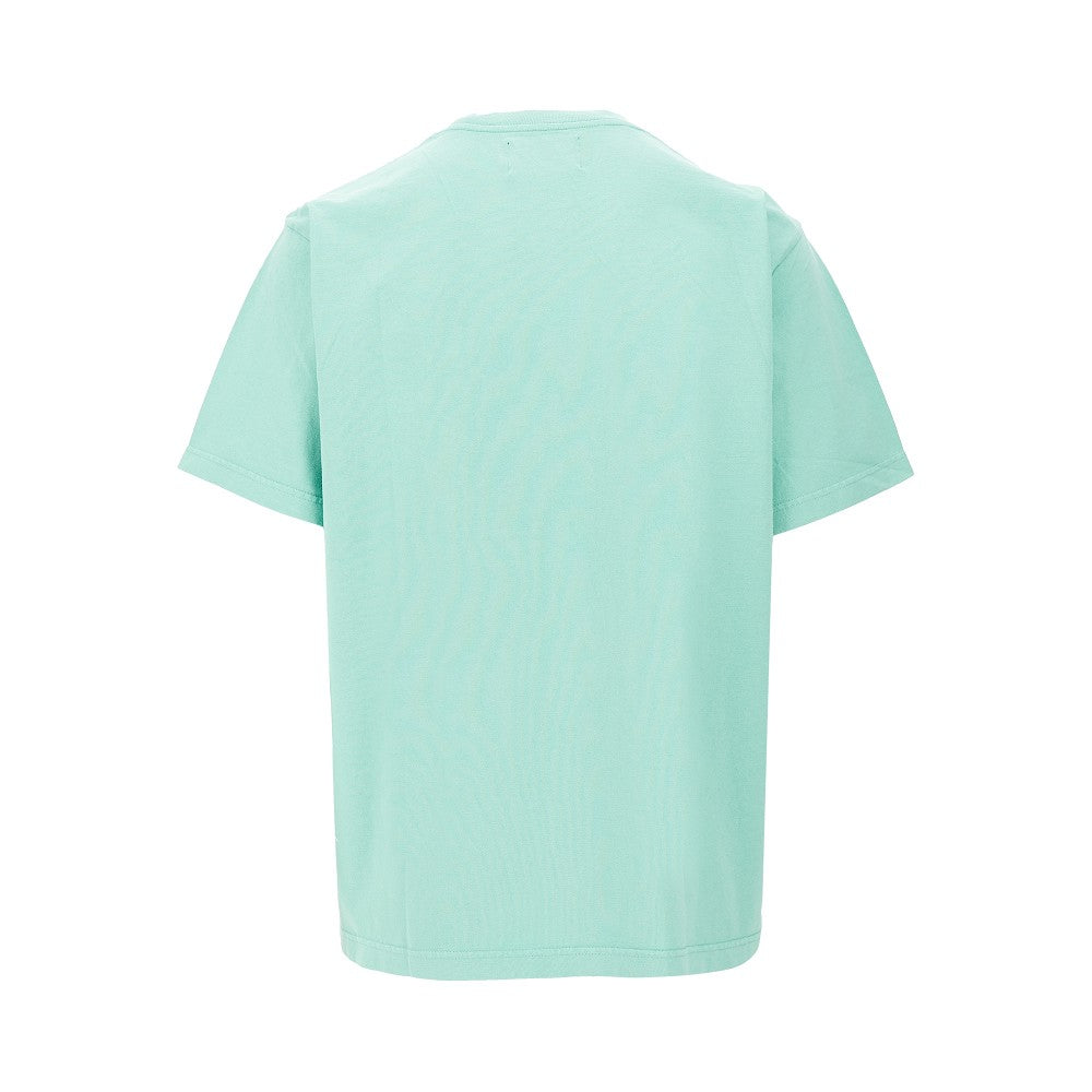 T-shirt con logo ricamato sul taschino