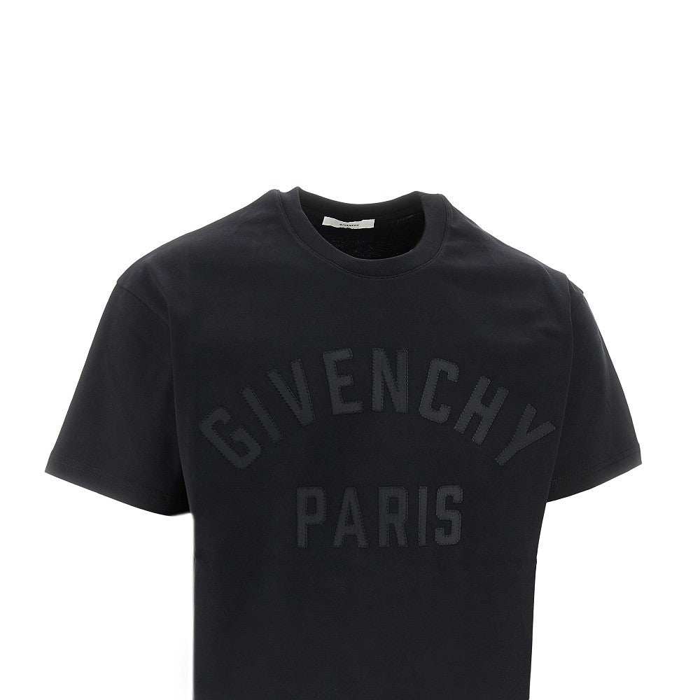 T-shirt con patch 'GIVENCHY Paris'