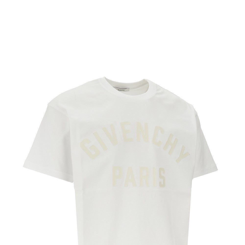 T-shirt con patch 'GIVENCHY Paris'