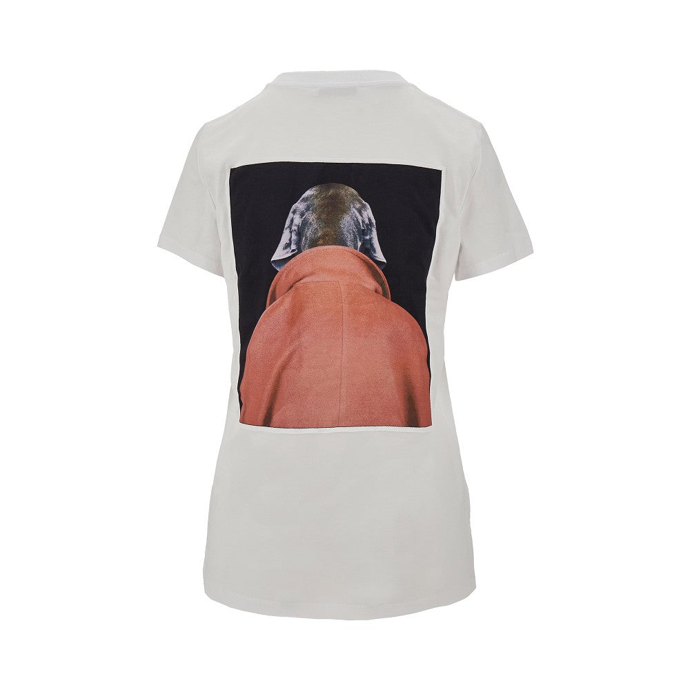 T-shirt in jersey con stampa William Wegman