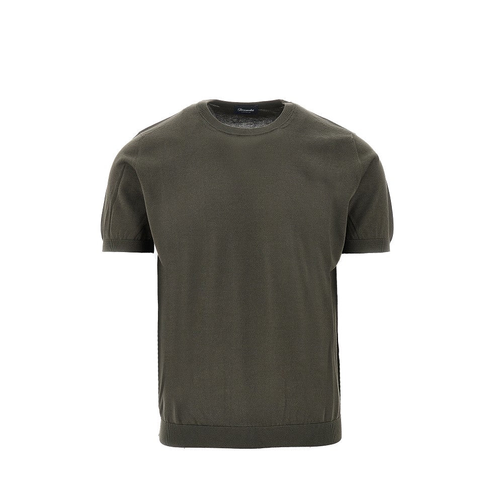 Cotton knitted T-shirt