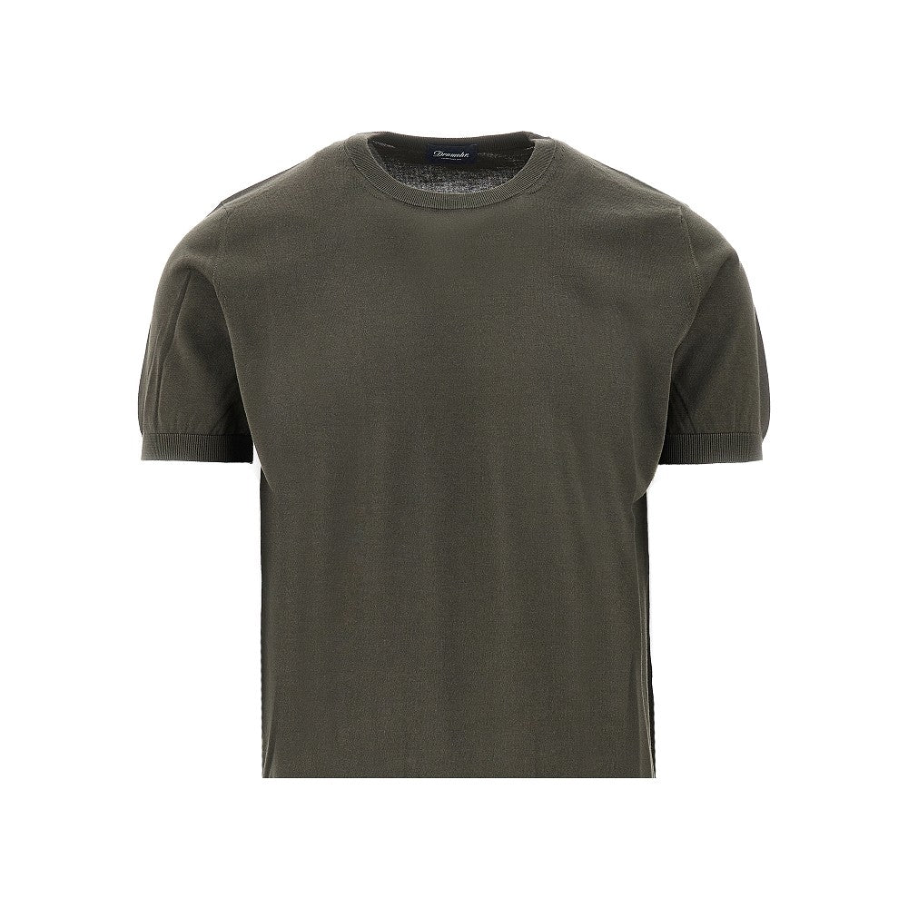 Cotton knitted T-shirt