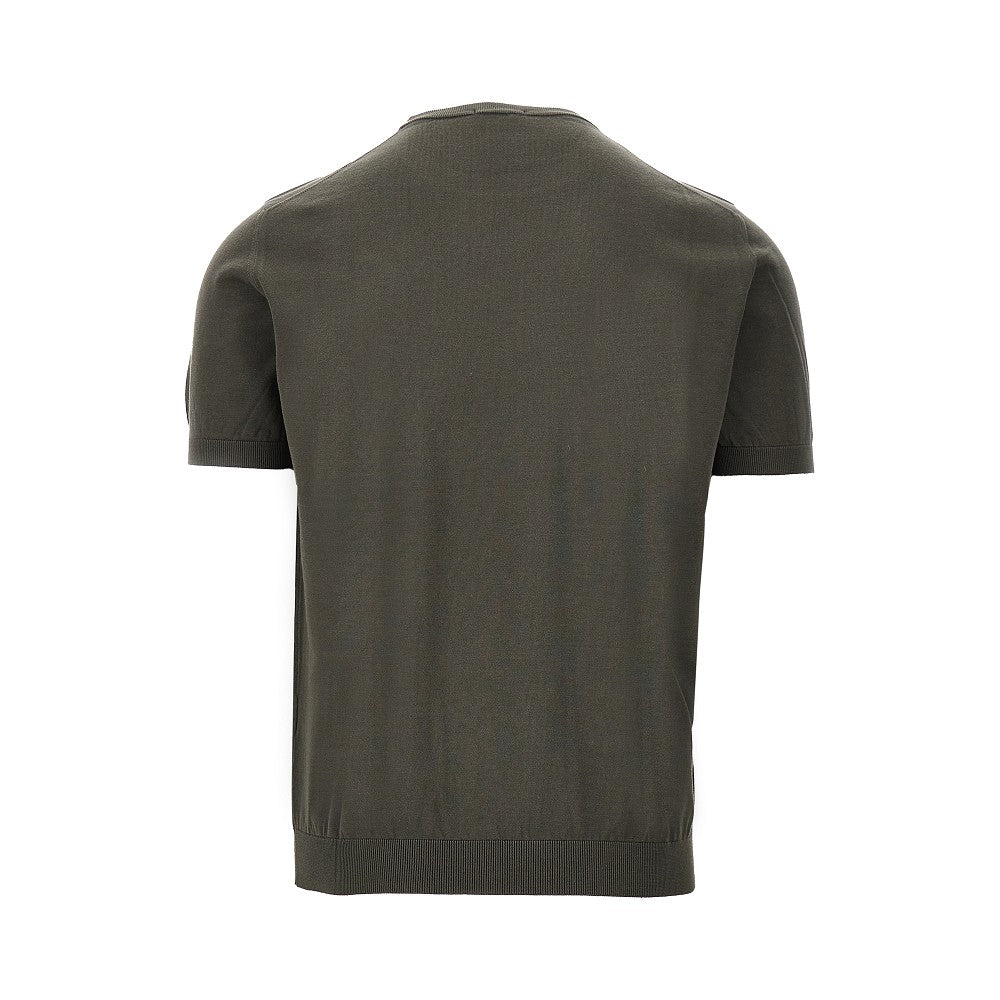Cotton knitted T-shirt