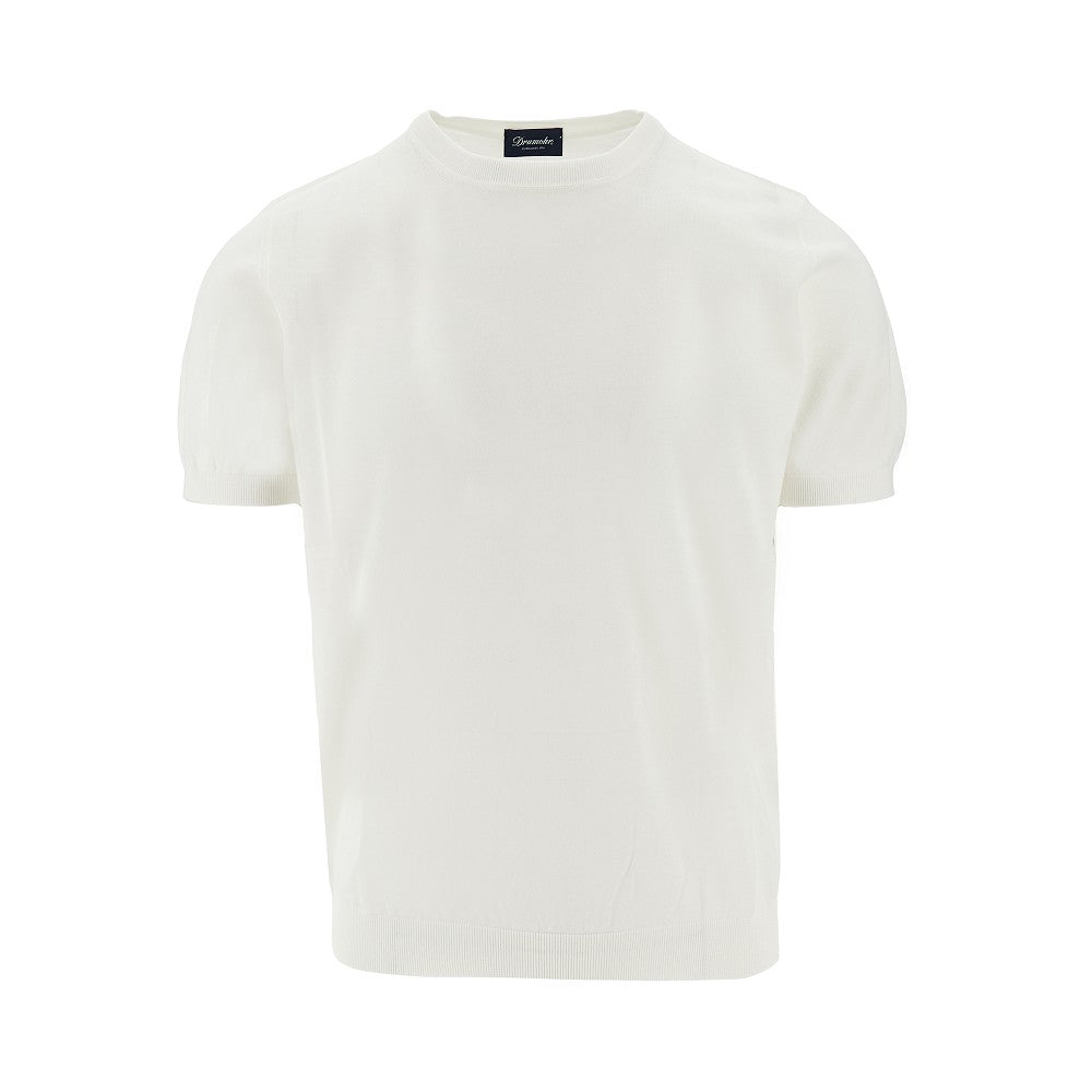 Cotton knitted T-shirt