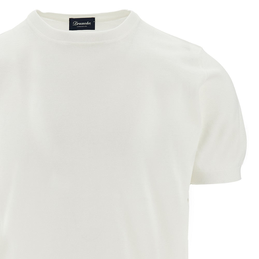 Cotton knitted T-shirt