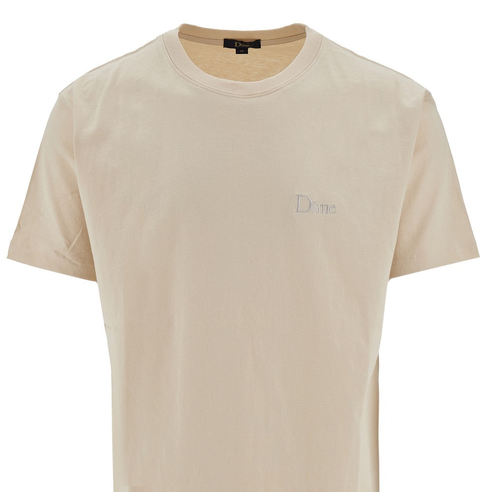T-shirt con logo ricamato