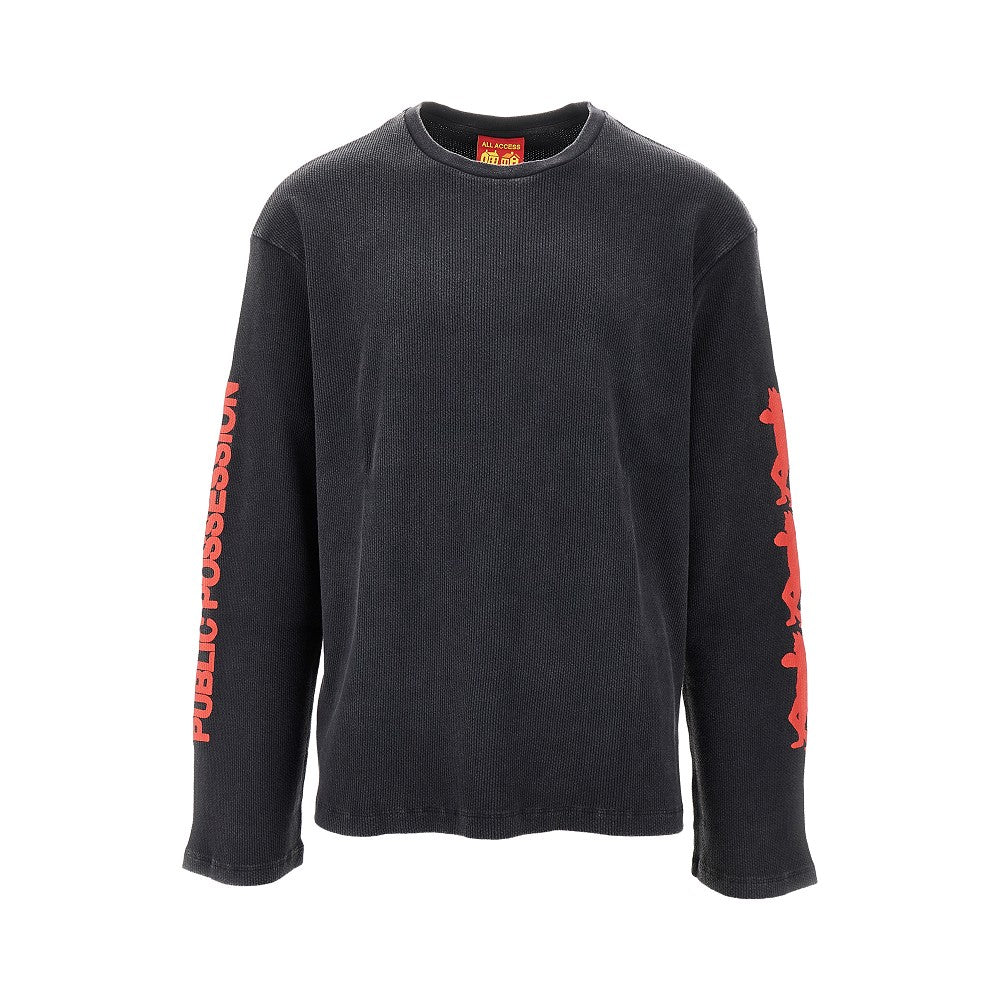 T-shirt a manica lunga 'Disco Devil'