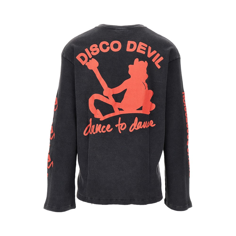 T-shirt a manica lunga 'Disco Devil'