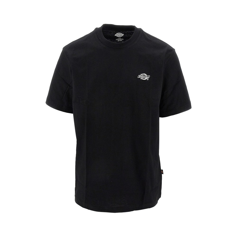 T-shirt con logo ricamato