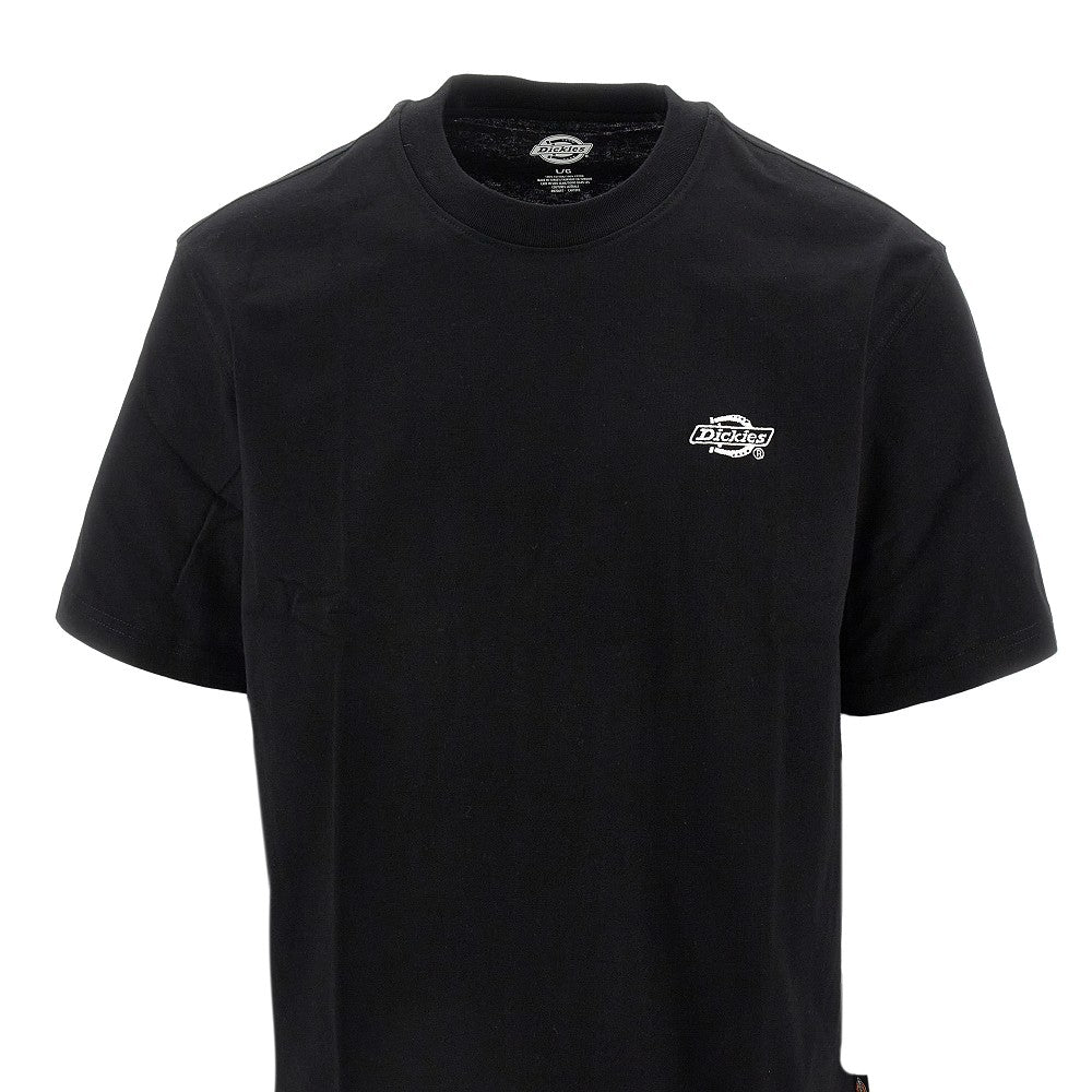 T-shirt con logo ricamato