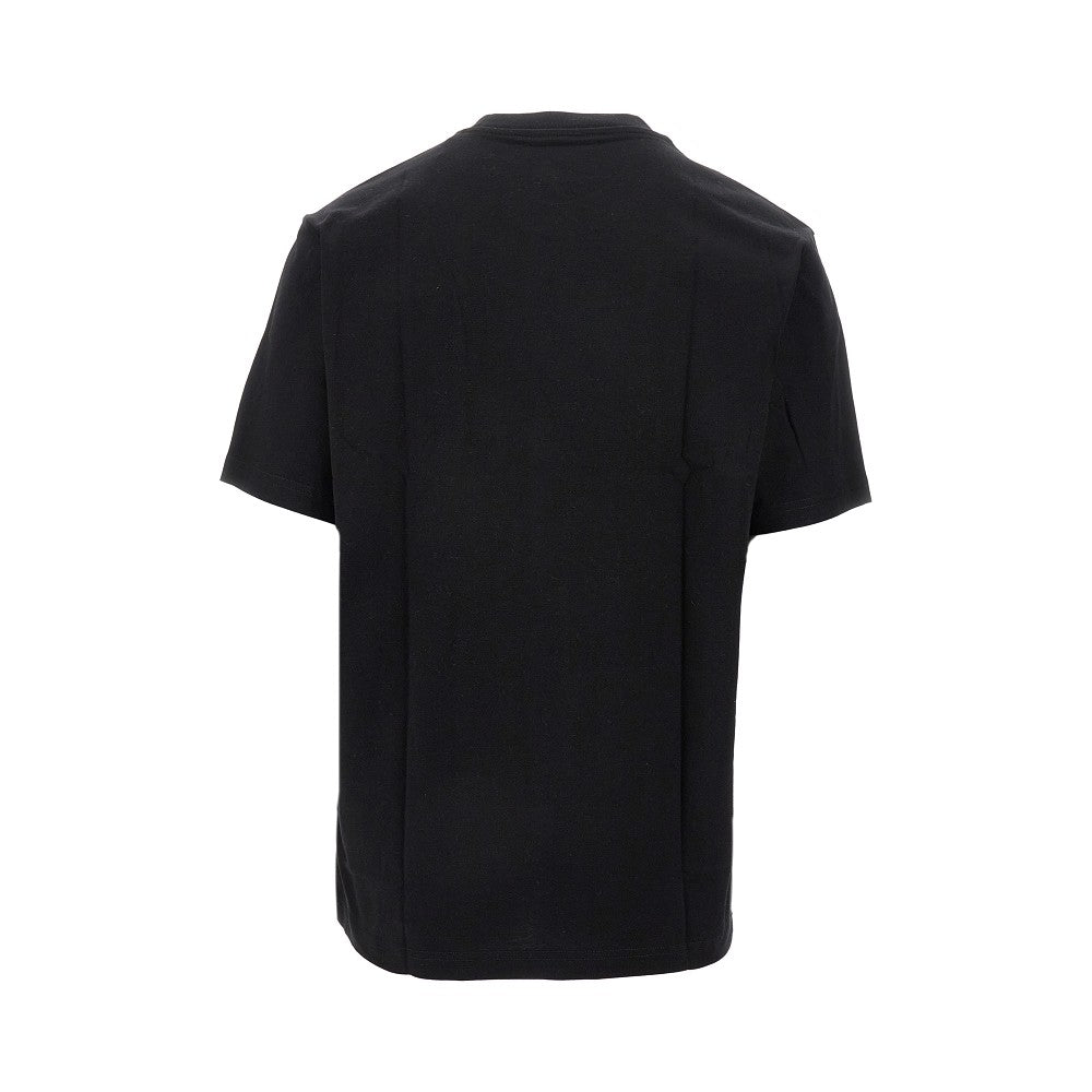 T-shirt con logo ricamato