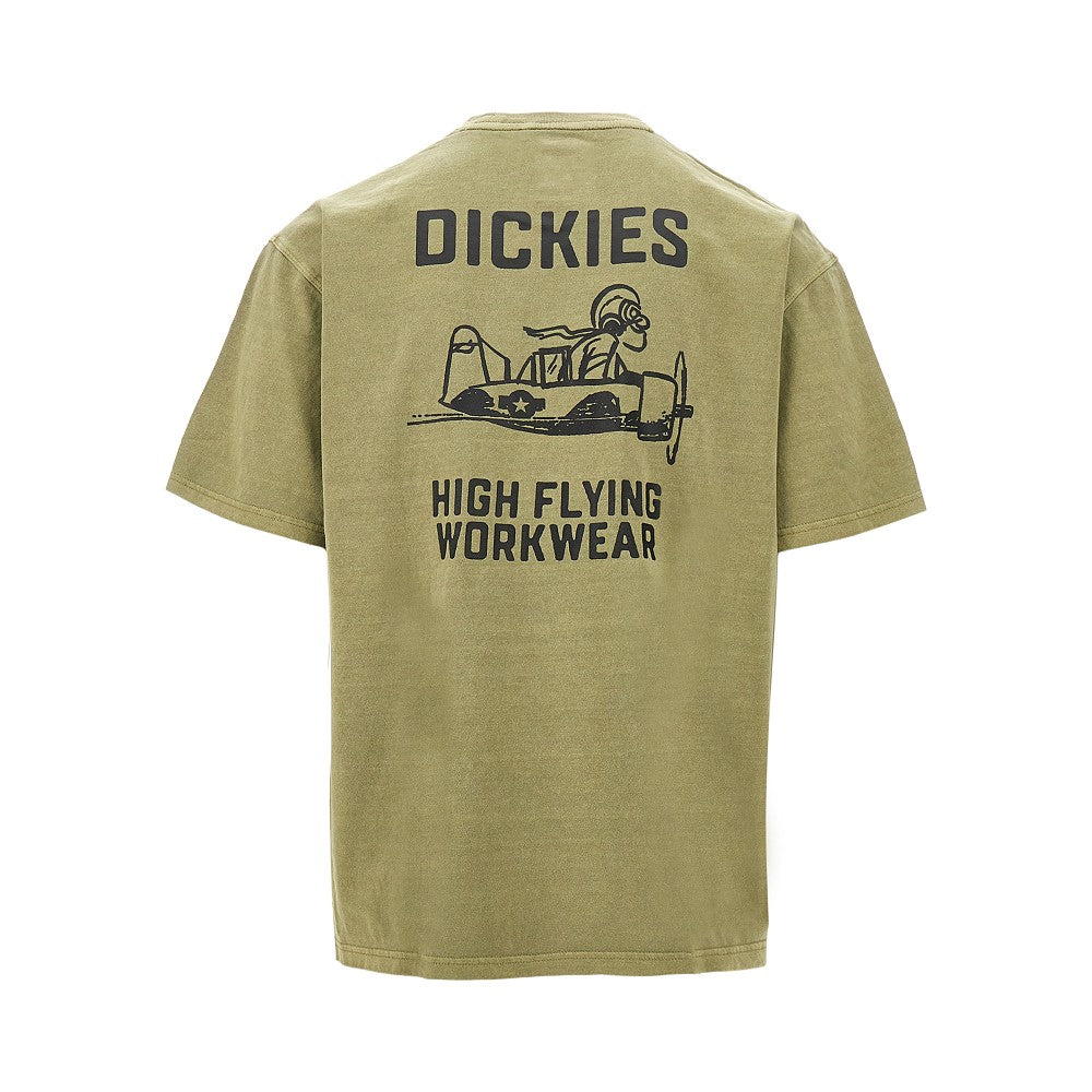 T-shirt con stampa 'High Flying Workwear'