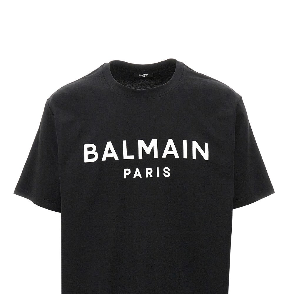 T-shirt con stampa 'Balmain Paris'