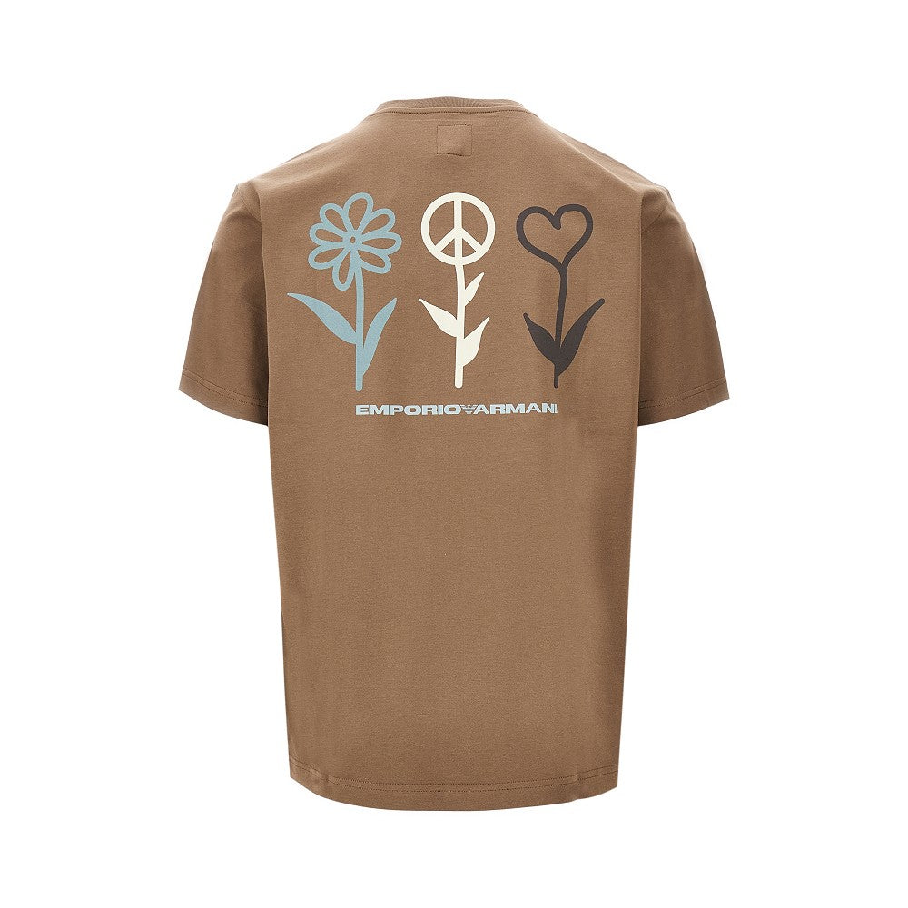 T-shirt stampa Peace ASV
