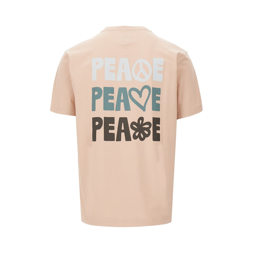 T-shirt stampa Peace ASV