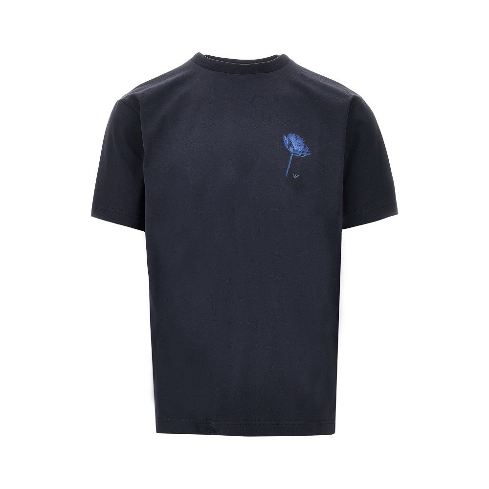 T-shirt con stampa fiore ASV