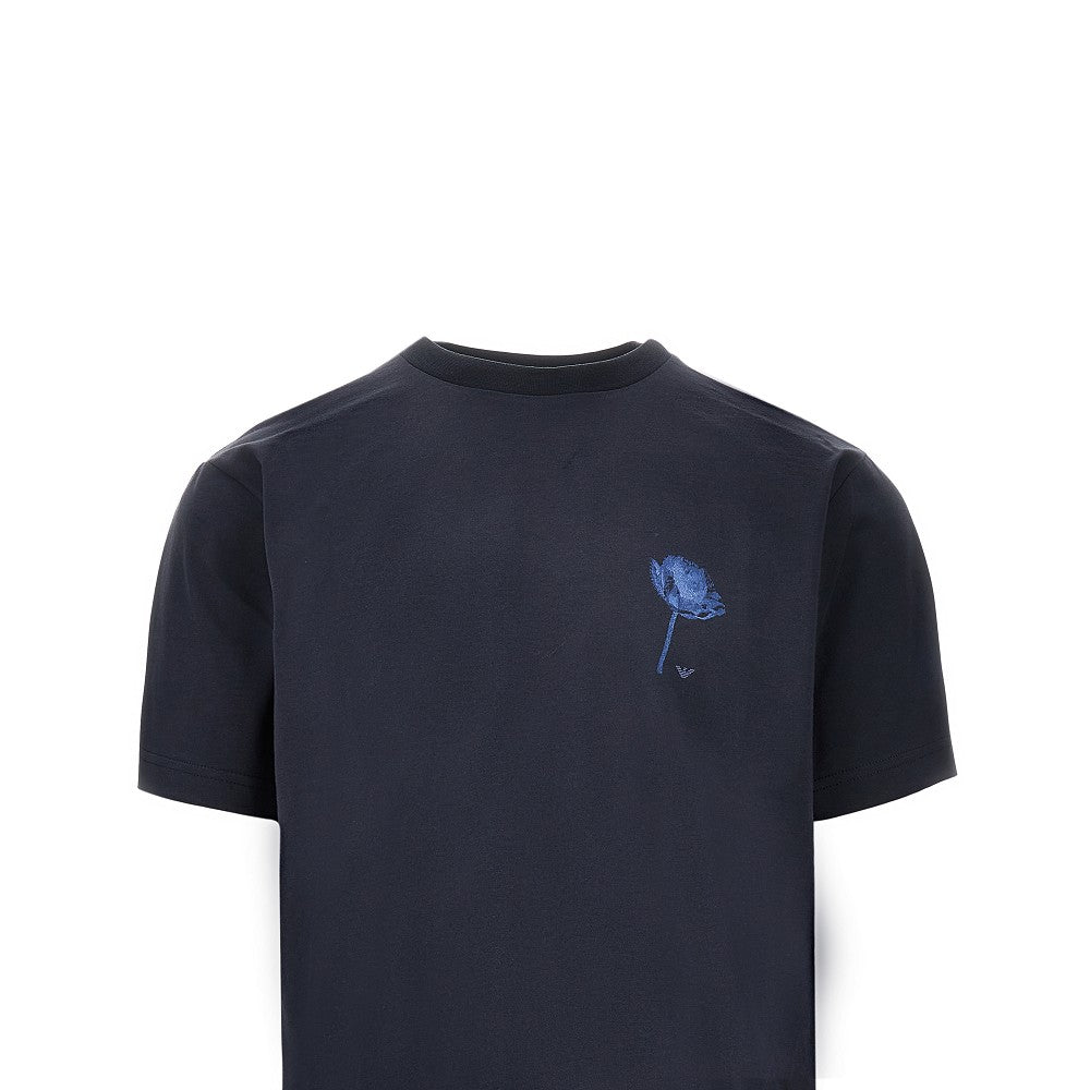 T-shirt con stampa fiore ASV