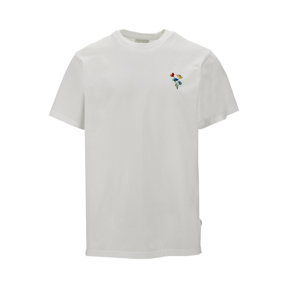 'Element' floral embroidery T-shirt