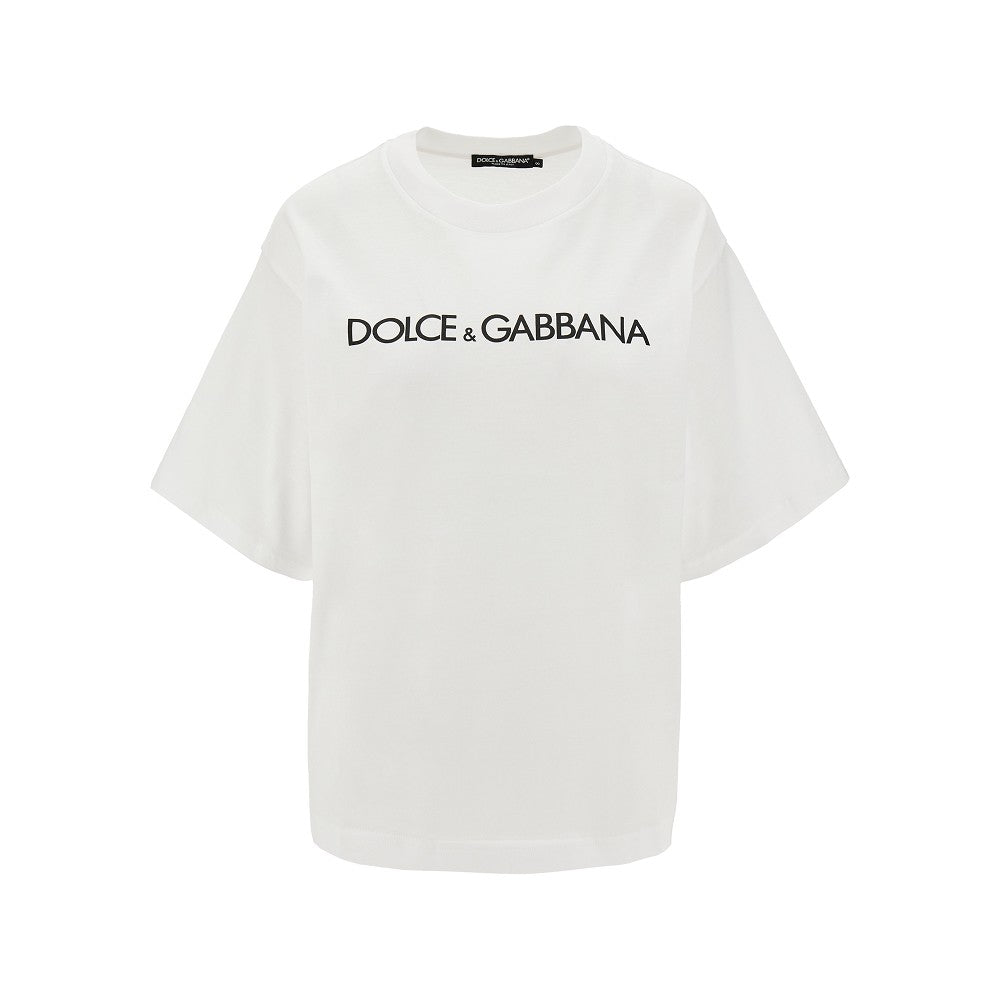 Logo print Boxy Fit T-shirt