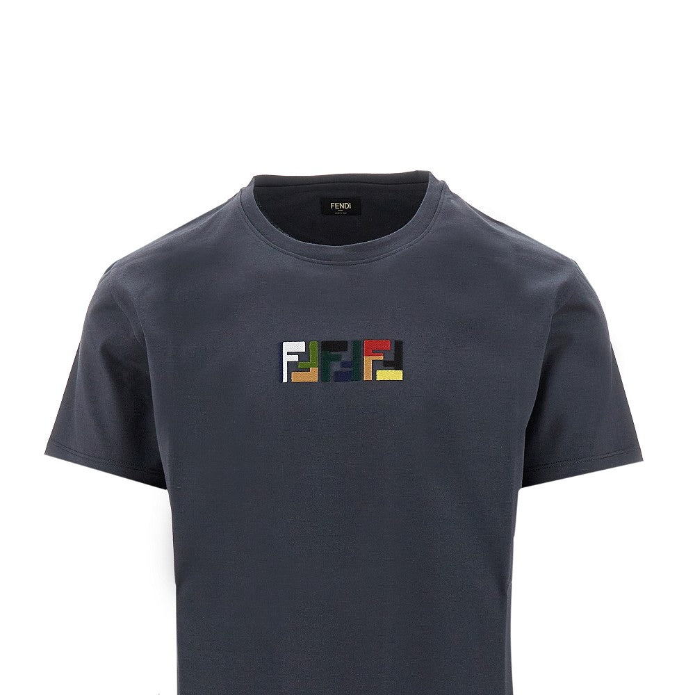 'Triple F' embroidery T-shirt