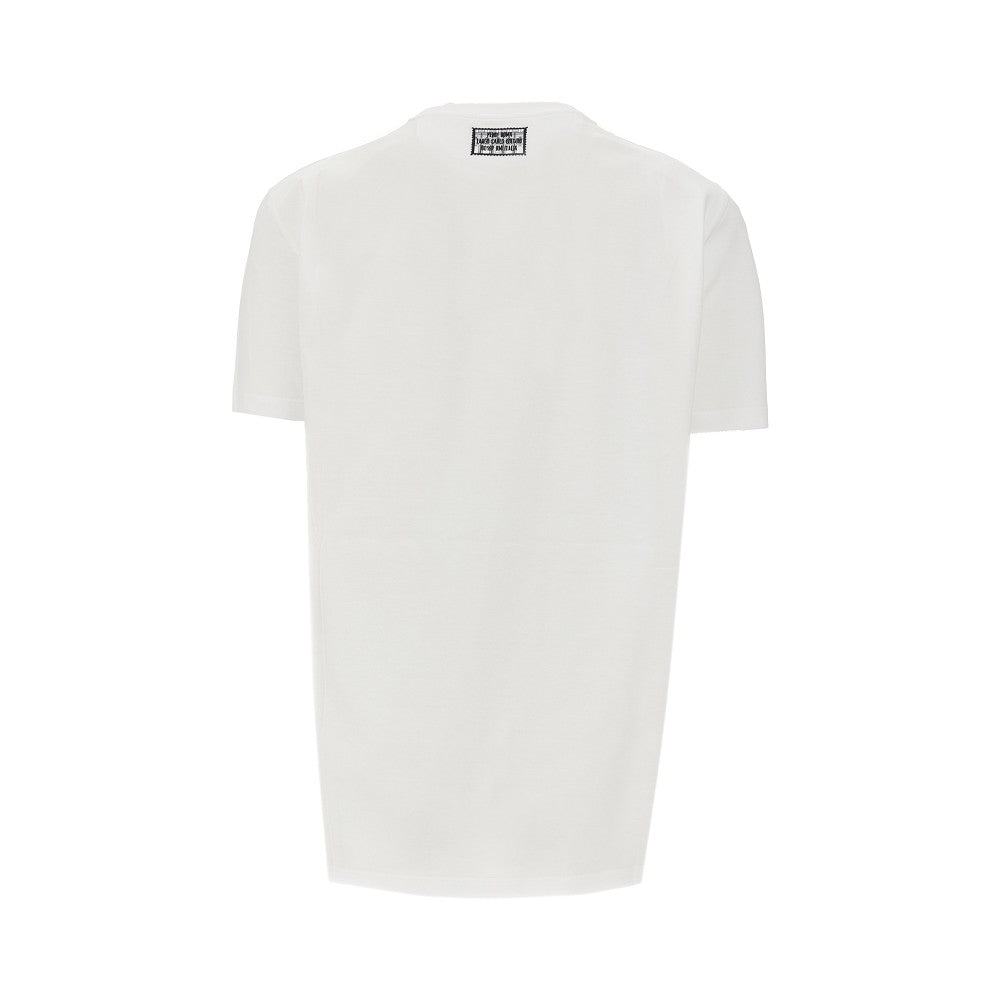 'FF Postcards' embroidery T-shirt