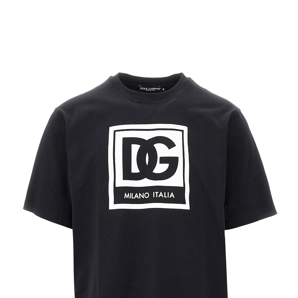 T-shirt con stampa logo