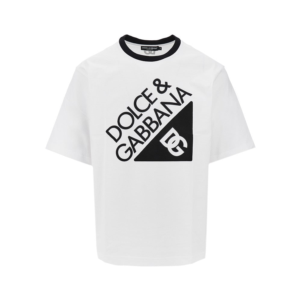 T-shirt con stampa logo