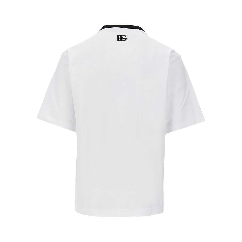 T-shirt con stampa logo