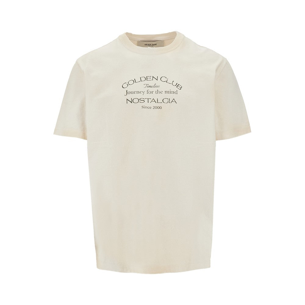 Distressed effect T-shirt