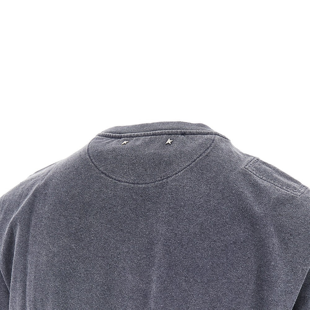 Flocked logo T-shirt