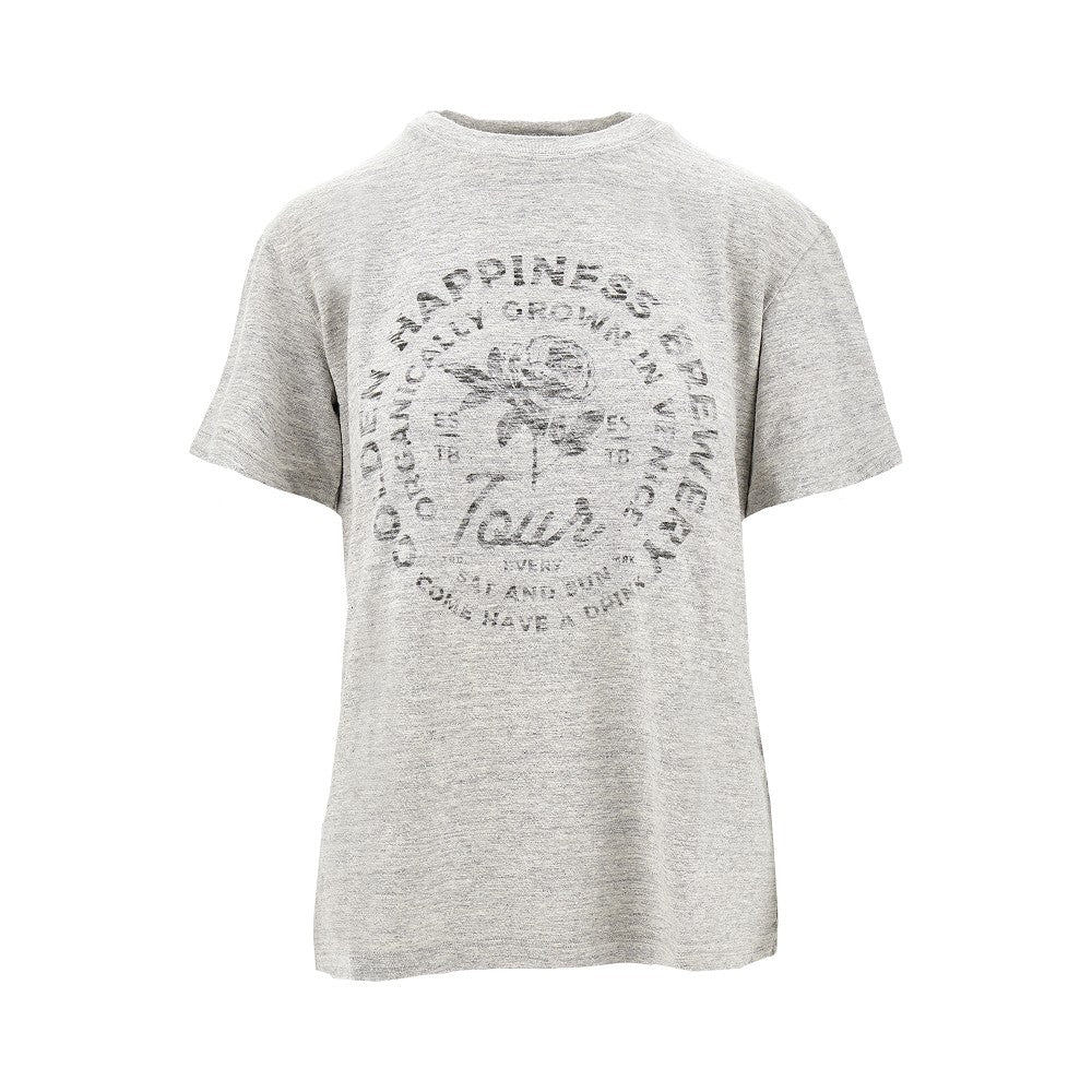 T-shirt in jersey mélange
