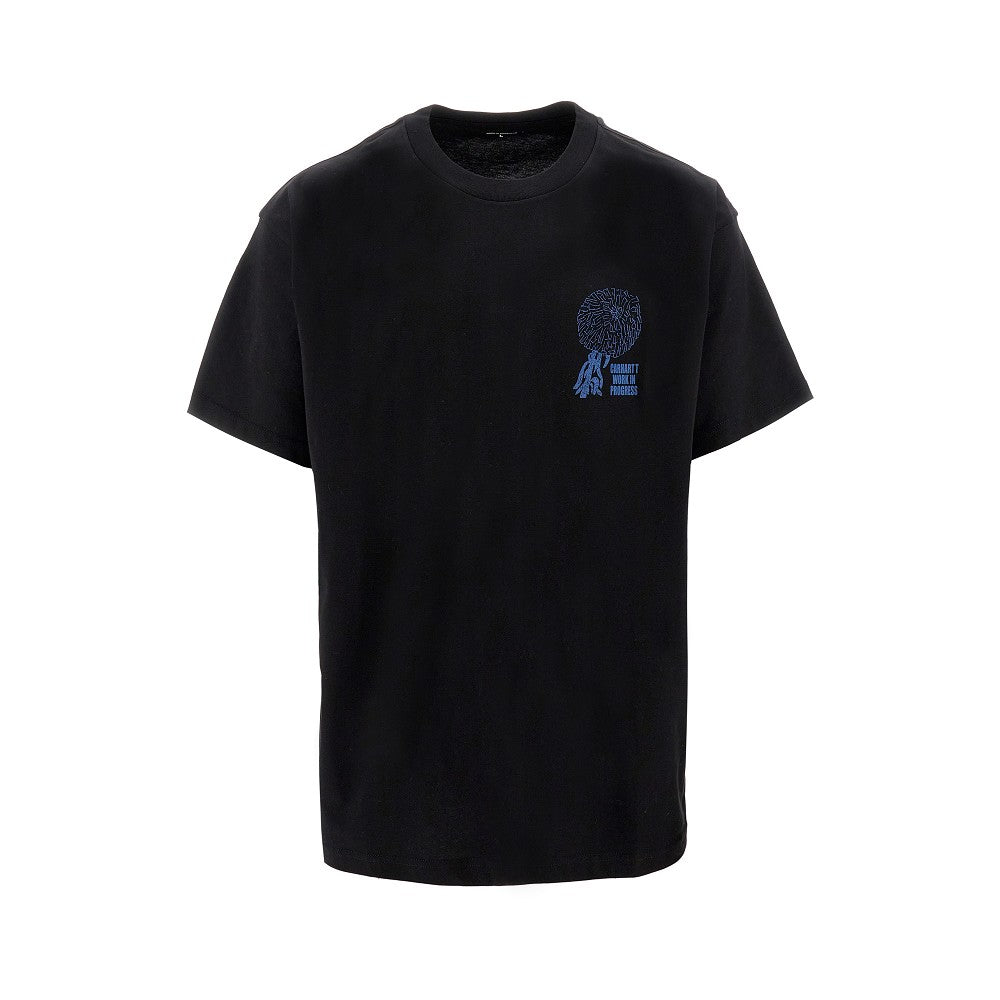 'Chrysanthemum' organic cotton T-shirt