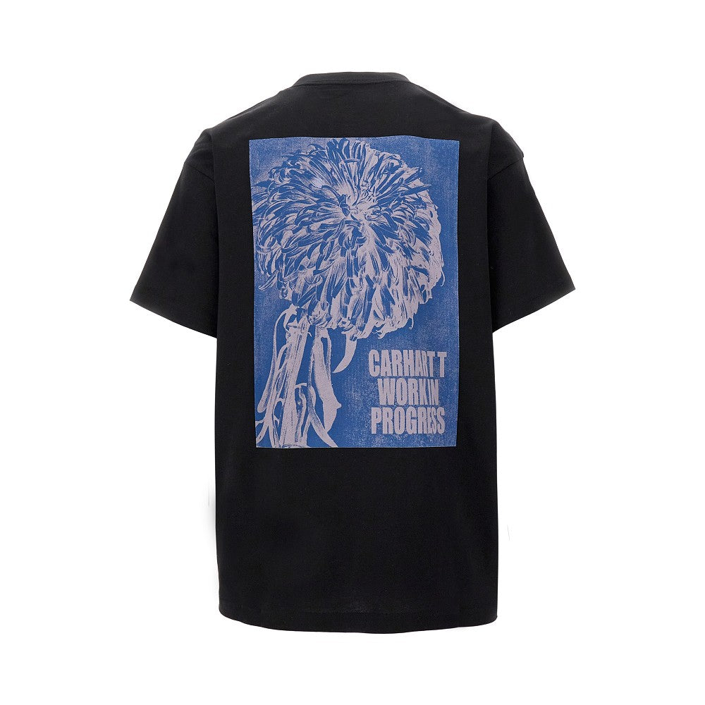 'Chrysanthemum' organic cotton T-shirt