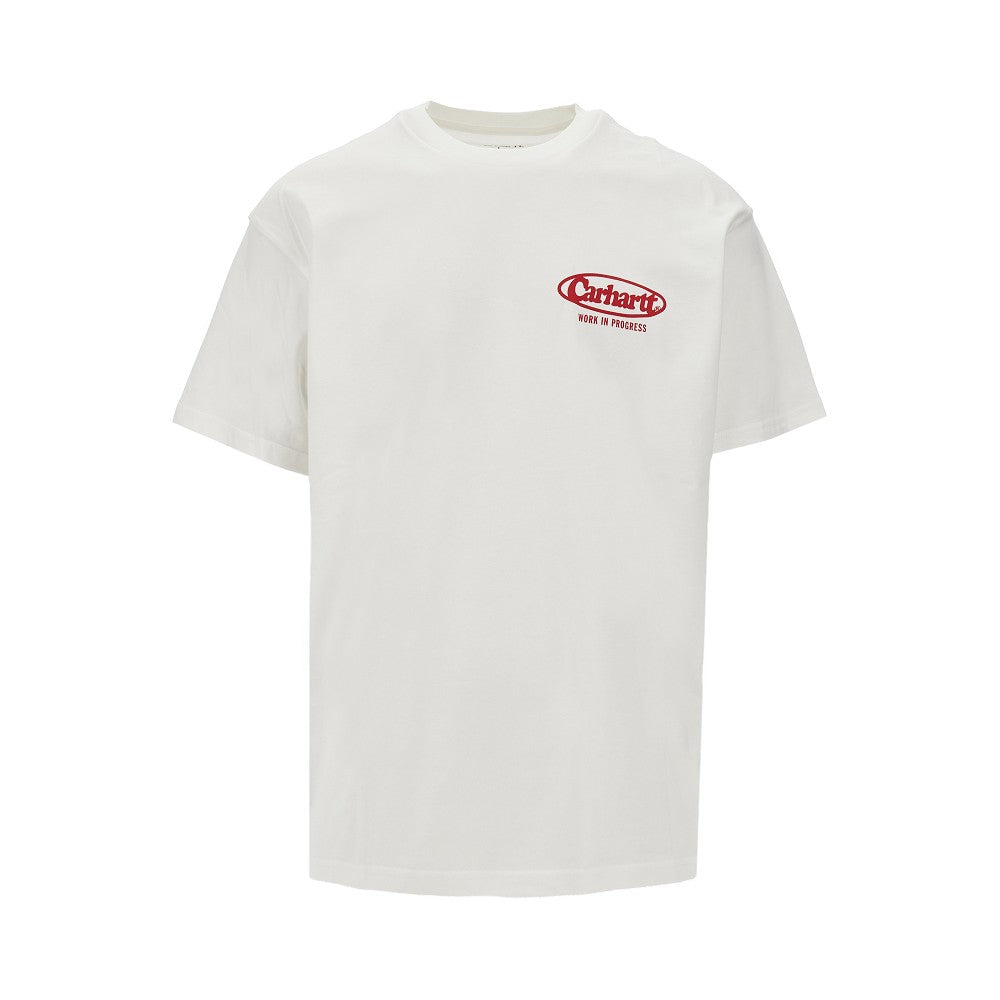 'Logo' print T-shirt