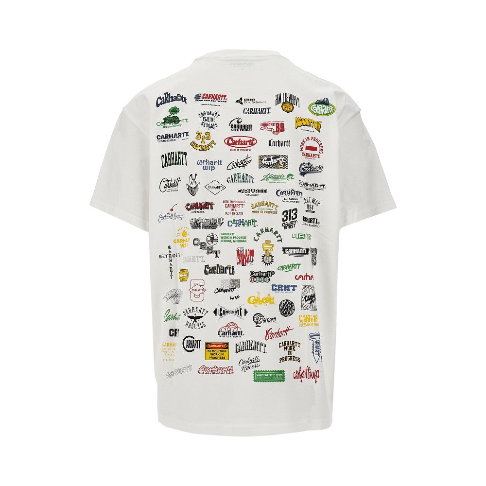 'Logo' print T-shirt