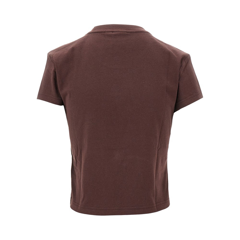 T-shirt Slim Fit con logo ricamato