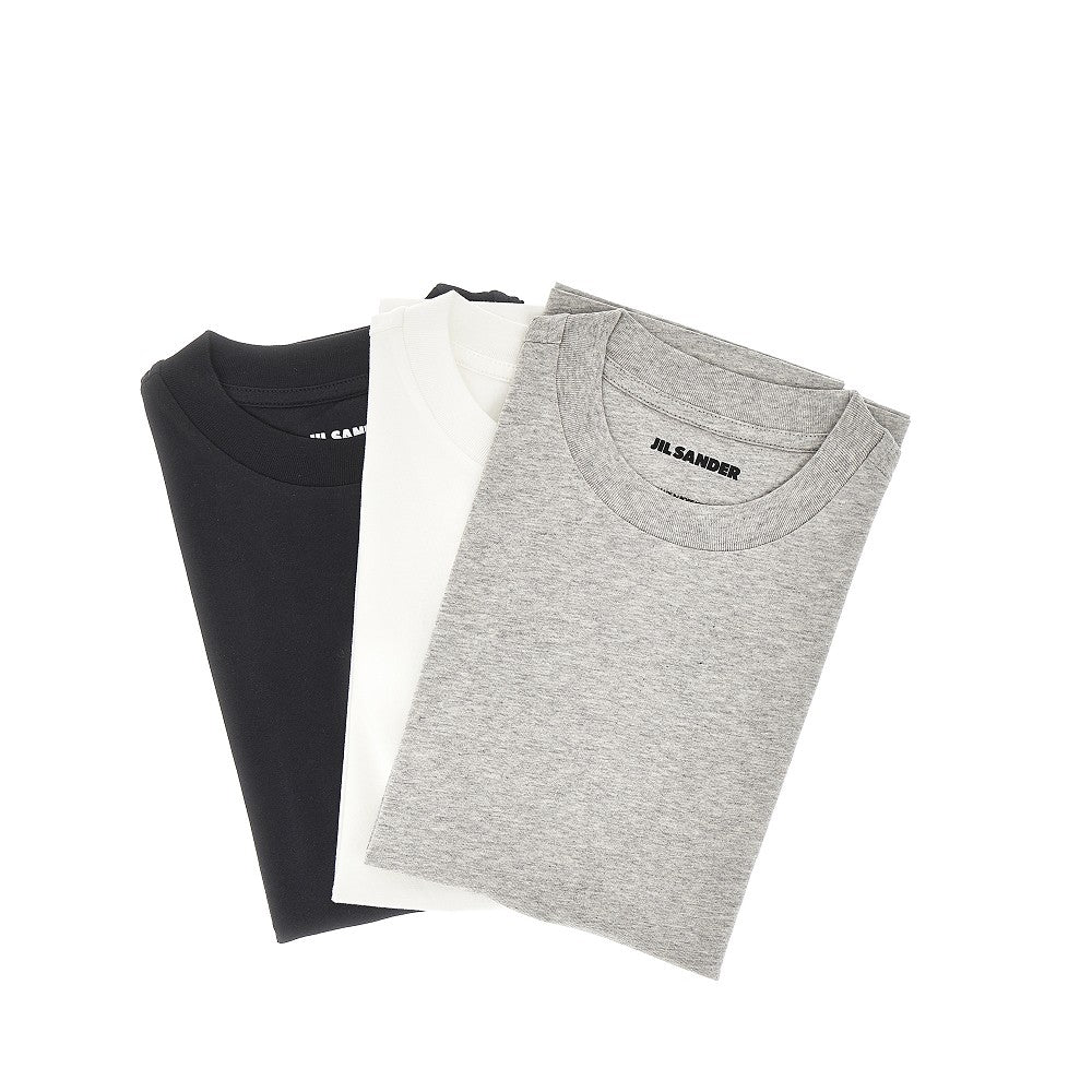 3-pack T-shirt with logo patch
