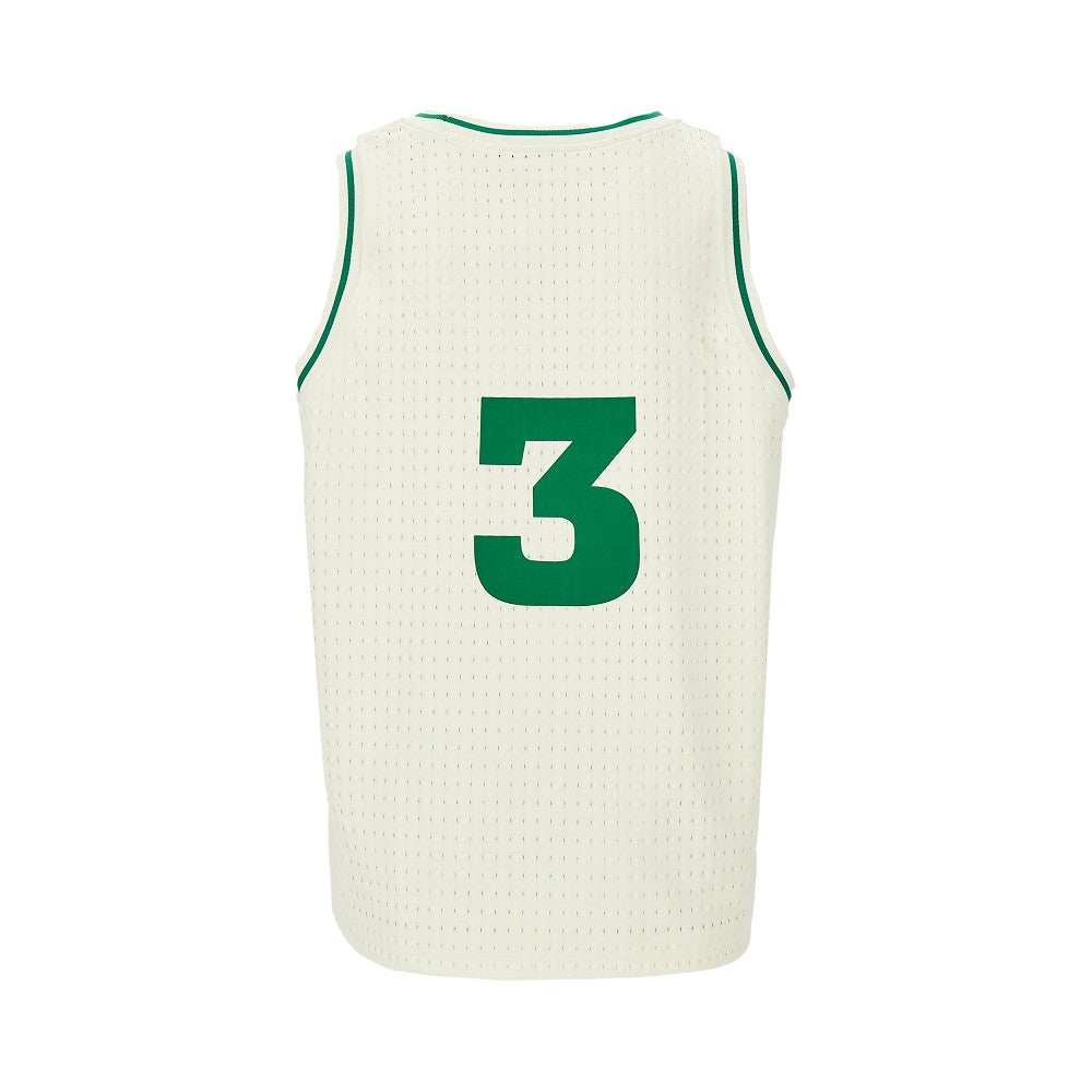 Canotta basketball in jersey mesh