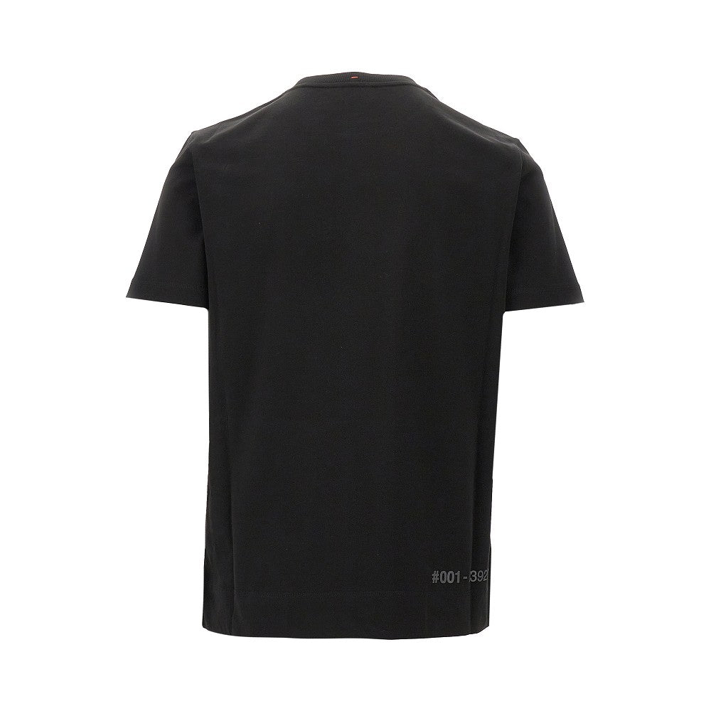 Stretch jersey T-shirt with logo