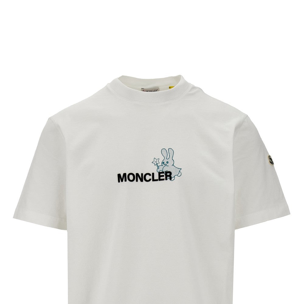T-shirt Genius FRGMT con logo floccato