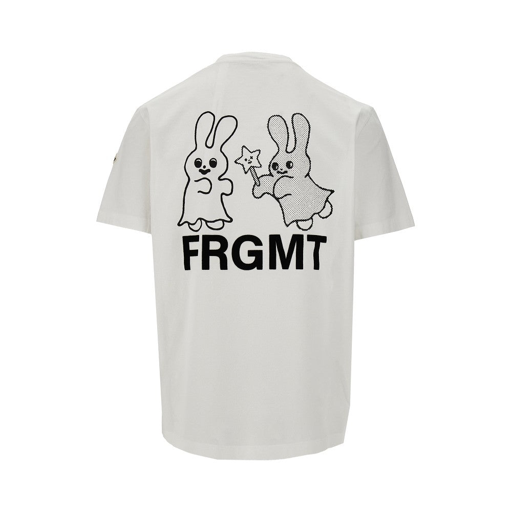 T-shirt Genius FRGMT con logo floccato