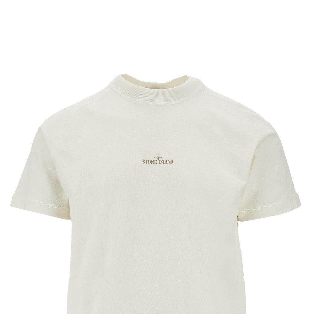 Logo print organic cotton T-shirt