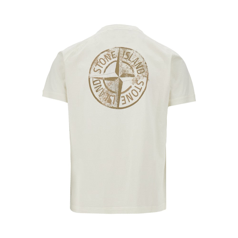 Logo print organic cotton T-shirt