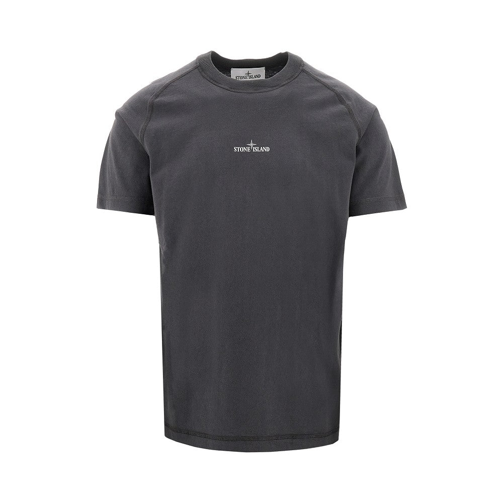 Logo print organic cotton T-shirt