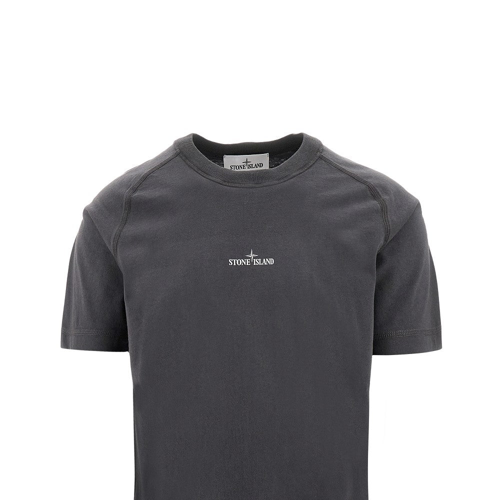 Logo print organic cotton T-shirt
