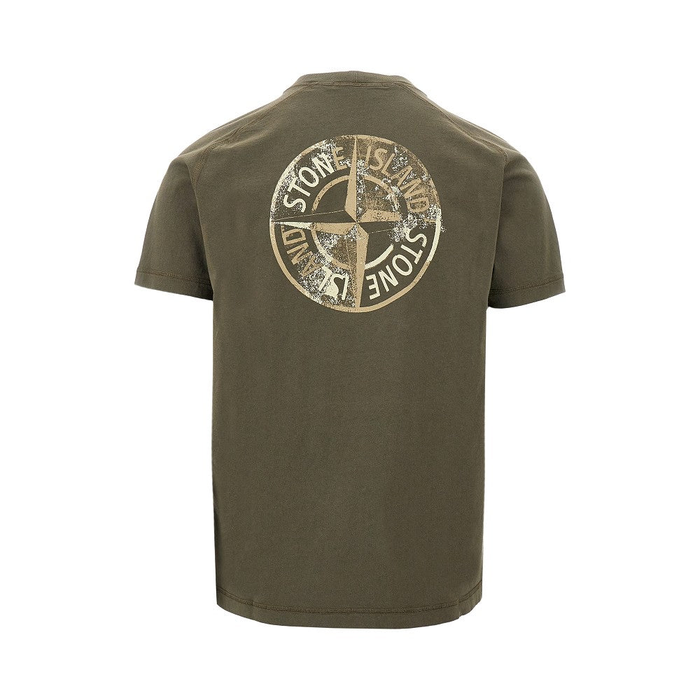 Logo print organic cotton T-shirt