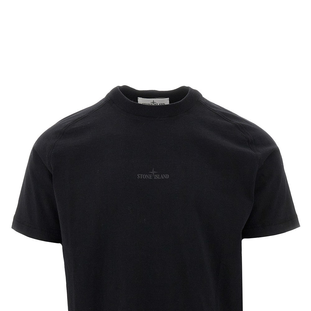 Logo print organic cotton T-shirt
