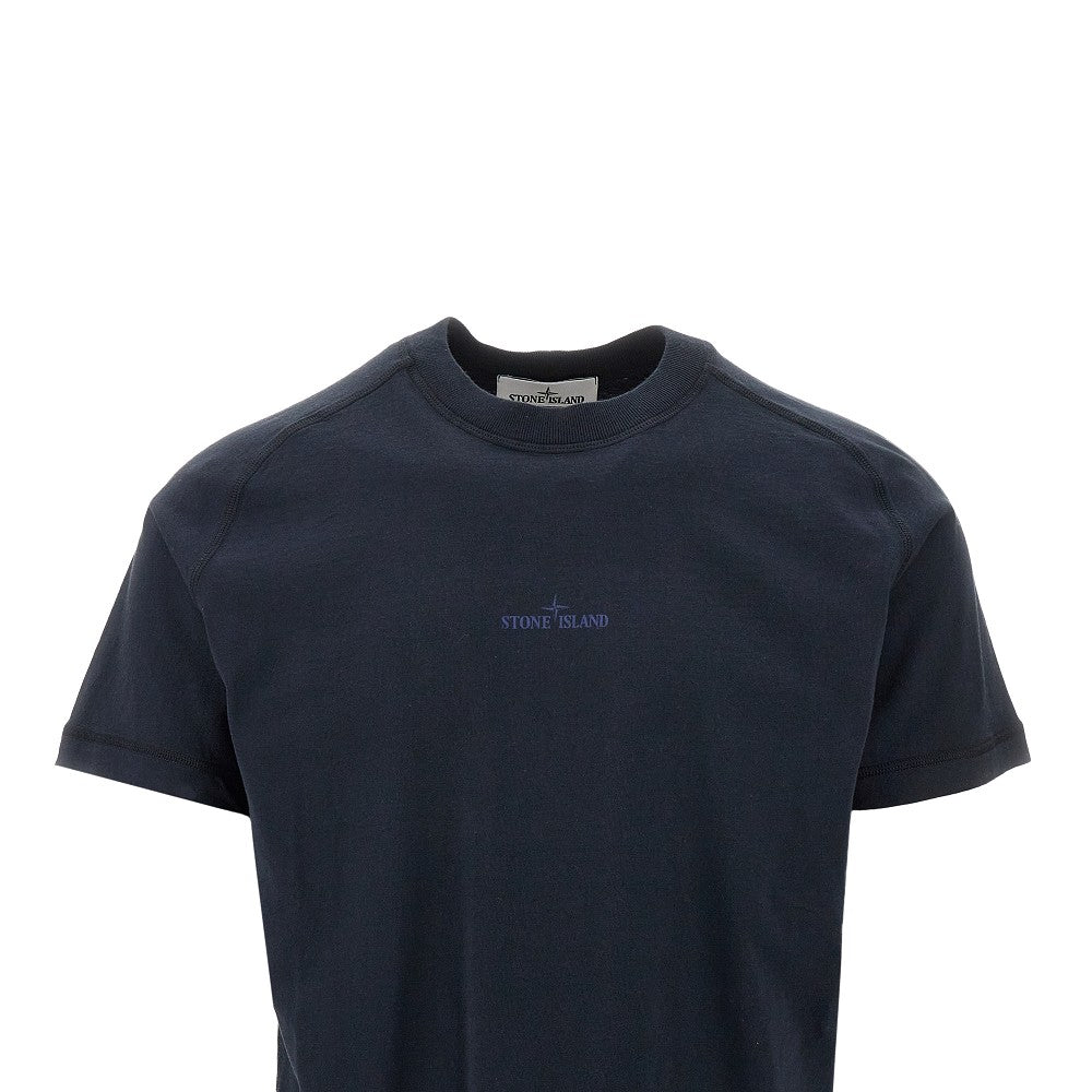 Logo print organic cotton T-shirt